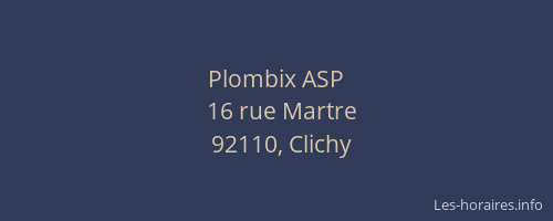 Plombix ASP