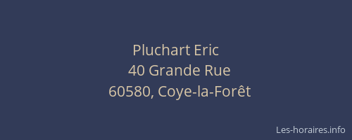Pluchart Eric