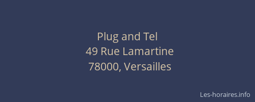 Plug and Tel
