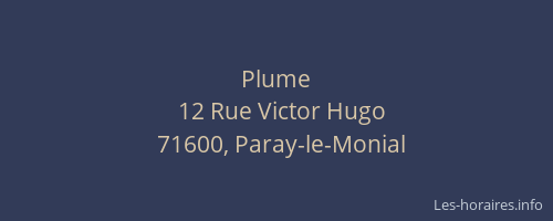 Plume