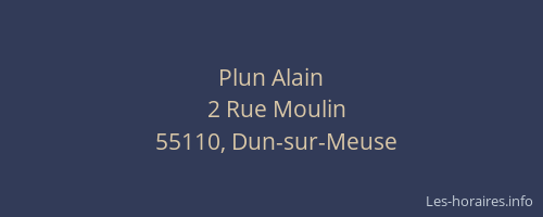 Plun Alain