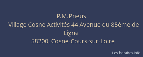 P.M.Pneus