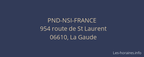 PND-NSI-FRANCE