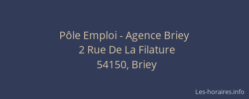 Pôle Emploi - Agence Briey