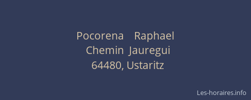 Pocorena    Raphael