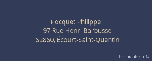 Pocquet Philippe