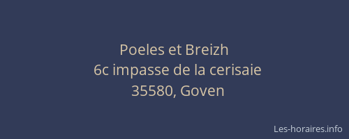 Poeles et Breizh