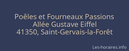 Poêles et Fourneaux Passions