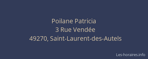 Poilane Patricia