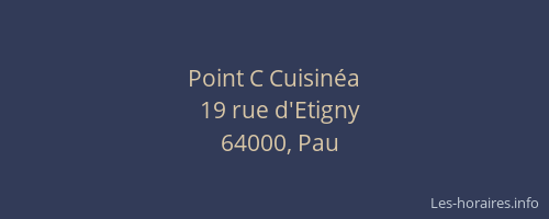 Point C Cuisinéa