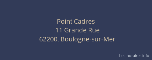 Point Cadres