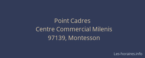 Point Cadres