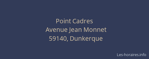 Point Cadres