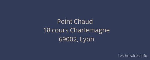Point Chaud