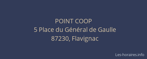 POINT COOP