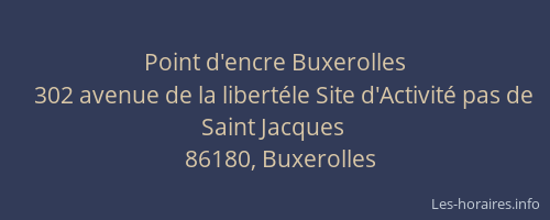 Point d'encre Buxerolles