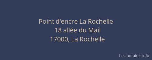Point d'encre La Rochelle