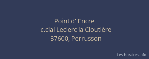 Point d' Encre