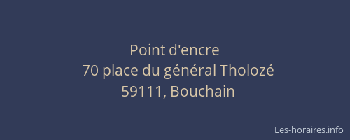 Point d'encre