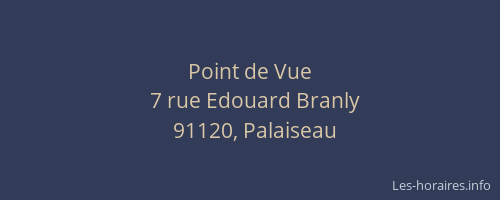 Point de Vue