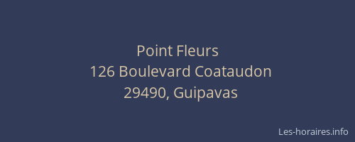 Point Fleurs