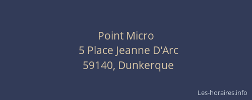 Point Micro