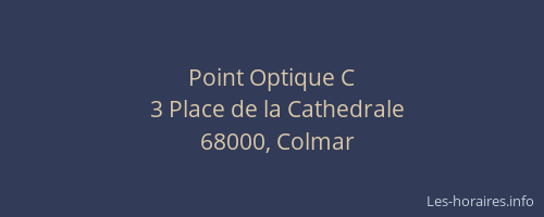 Point Optique C