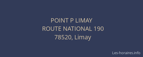 POINT P LIMAY