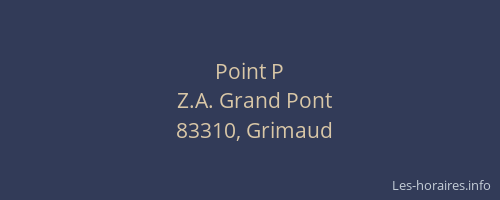 Point P