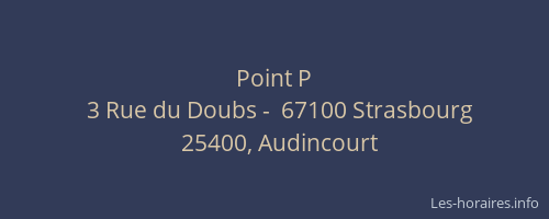 Point P