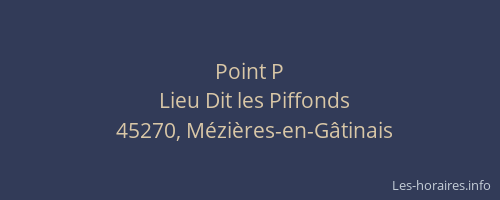 Point P