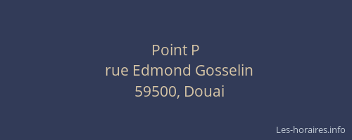 Point P