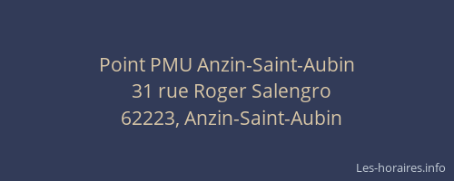 Point PMU Anzin-Saint-Aubin