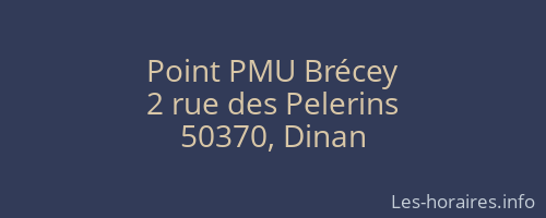 Point PMU Brécey