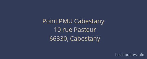 Point PMU Cabestany