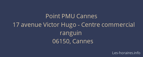 Point PMU Cannes