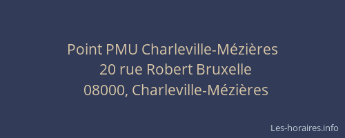 Point PMU Charleville-Mézières