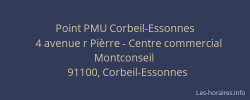 Point PMU Corbeil-Essonnes