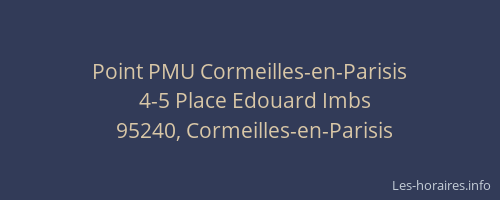 Point PMU Cormeilles-en-Parisis