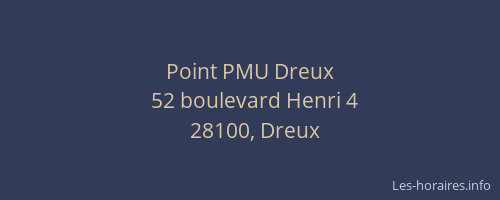 Point PMU Dreux