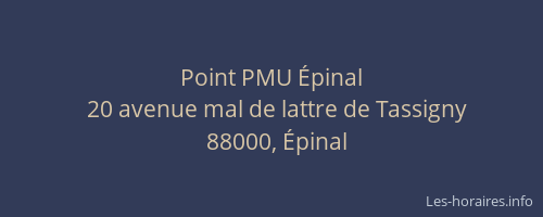 Point PMU &Eacute;pinal