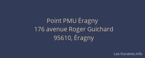 Point PMU Éragny
