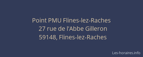 Point PMU Flines-lez-Raches
