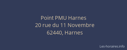 Point PMU Harnes
