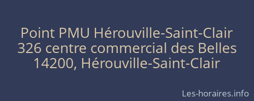 Point PMU H&eacute;rouville-Saint-Clair