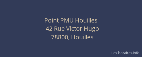 Point PMU Houilles