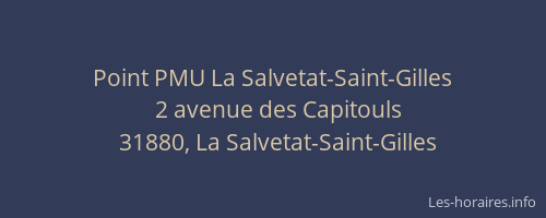 Point PMU La Salvetat-Saint-Gilles
