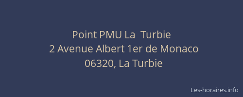 Point PMU La  Turbie