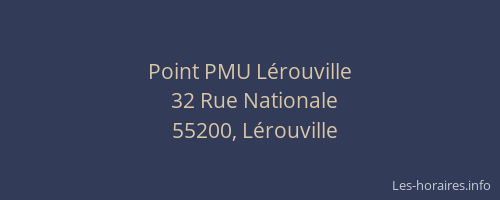 Point PMU L&eacute;rouville