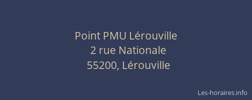 Point PMU L&eacute;rouville